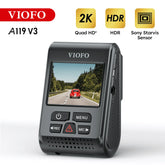 VIOFO 2K Dash Cam 2560x1440p Quad HD+ Car Dash Camera, Ultra Clear Night Vision, GPS Included, Buffered Parking Mode, True HDR, A119 V3
